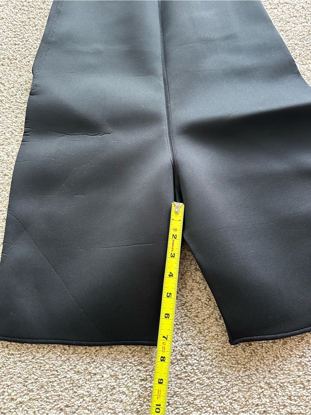 Curves Neoprene Trimming Shorts - Athletic High Waist Workout Sz L - Picture 3 of 6